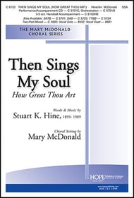 Then Sings My Soul SSA choral sheet music cover Thumbnail